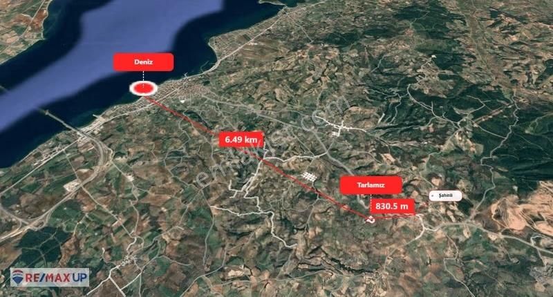 Lapseki Şahinli'de M2 Yüksek Fiyat Uygun Yatırımlık Tarla - Görsel 4