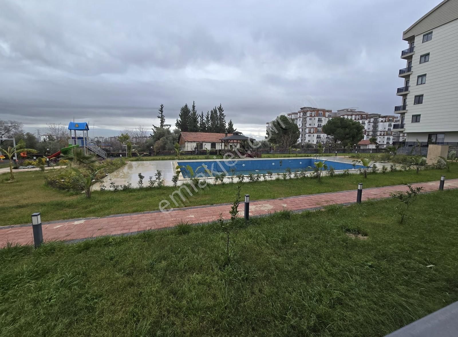 Varsak'ta Havuz Cepheli, Yatırımlık 1+1 Daire - Görsel 27