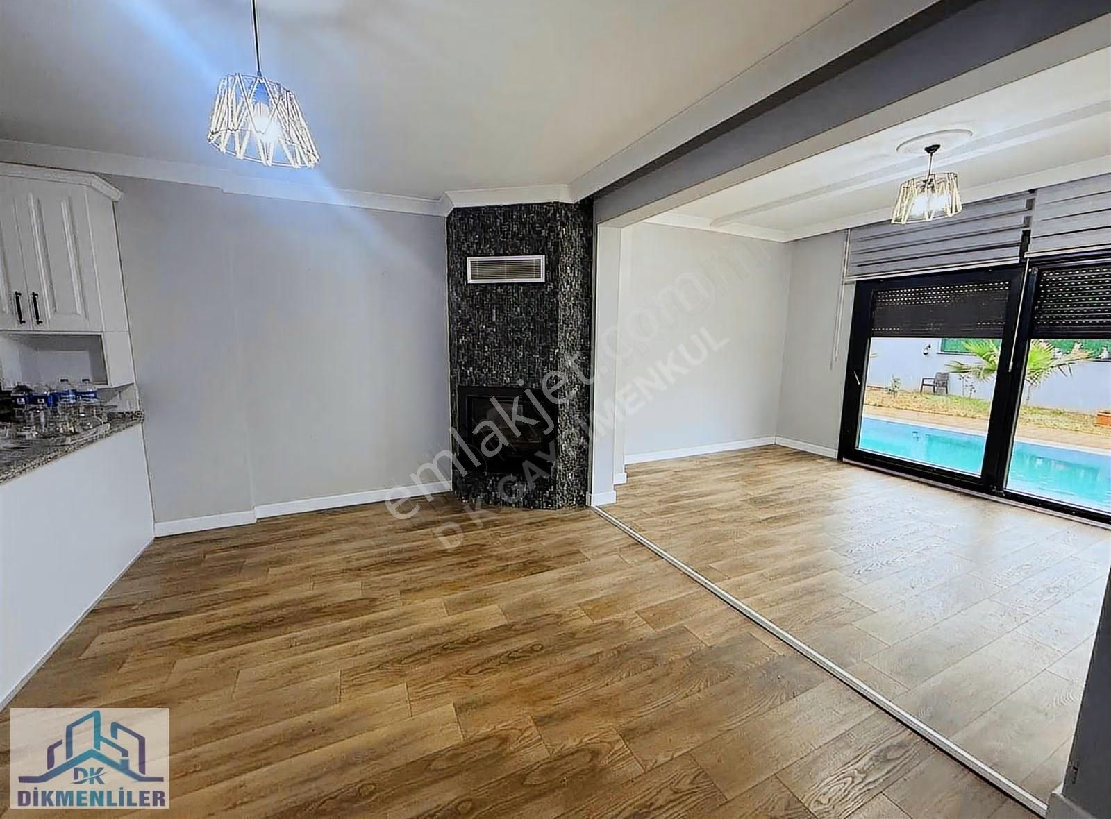 Dk Gayrimenkul 500 M2 Açık Alanlı Havuzlu 2+1 İkiz Villa Satılık - Görsel 10