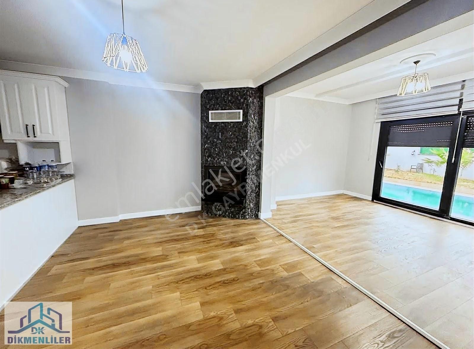 Dk Gayrimenkul 500 M2 Açık Alanlı Havuzlu 2+1 İkiz Villa Satılık - Görsel 17