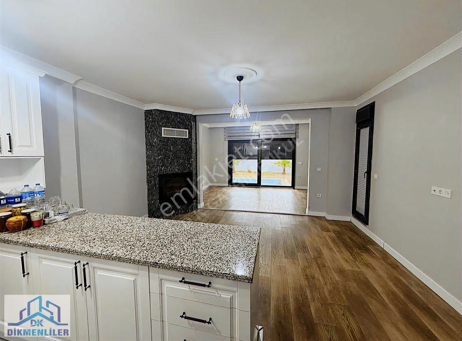 Dk Gayrimenkul 500 M2 Açık Alanlı Havuzlu 2+1 İkiz Villa Satılık - Görsel 4