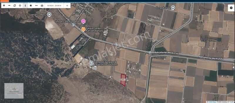 Hatunoğlu'ndan Satılık Eski Foça Yolu'na 200 M 5244 M2 Tarla - Görsel 6