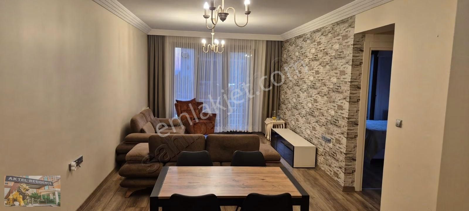 Aktel Satış Ofisinden 1+1 84m² Havuz Manzaralı Eşyalı Kiralık - Görsel 19