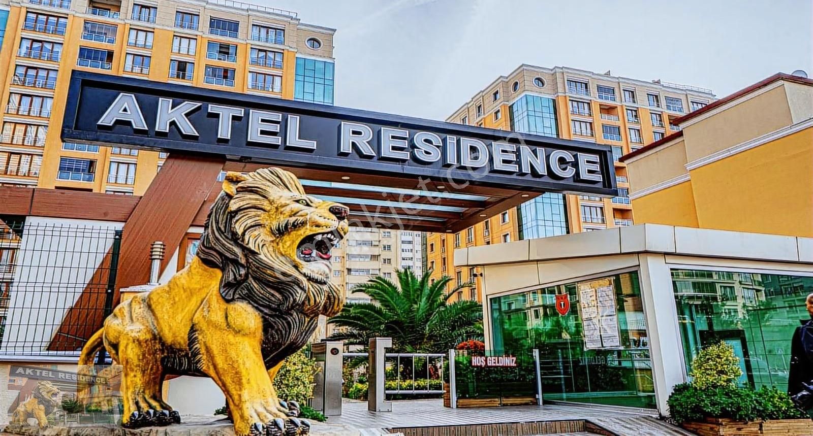 Aktel Residence Satış Ofisinden Lüx 3+1 Satılık Daire