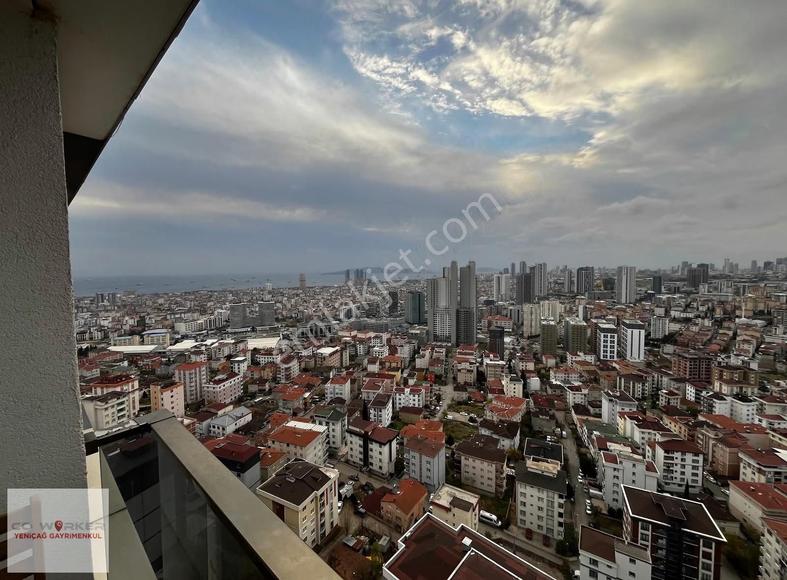 Hill Kartal'da 21.kat Eşyalı Deniz Manzaralı Kiralık 2+1 Daire - Görsel 8