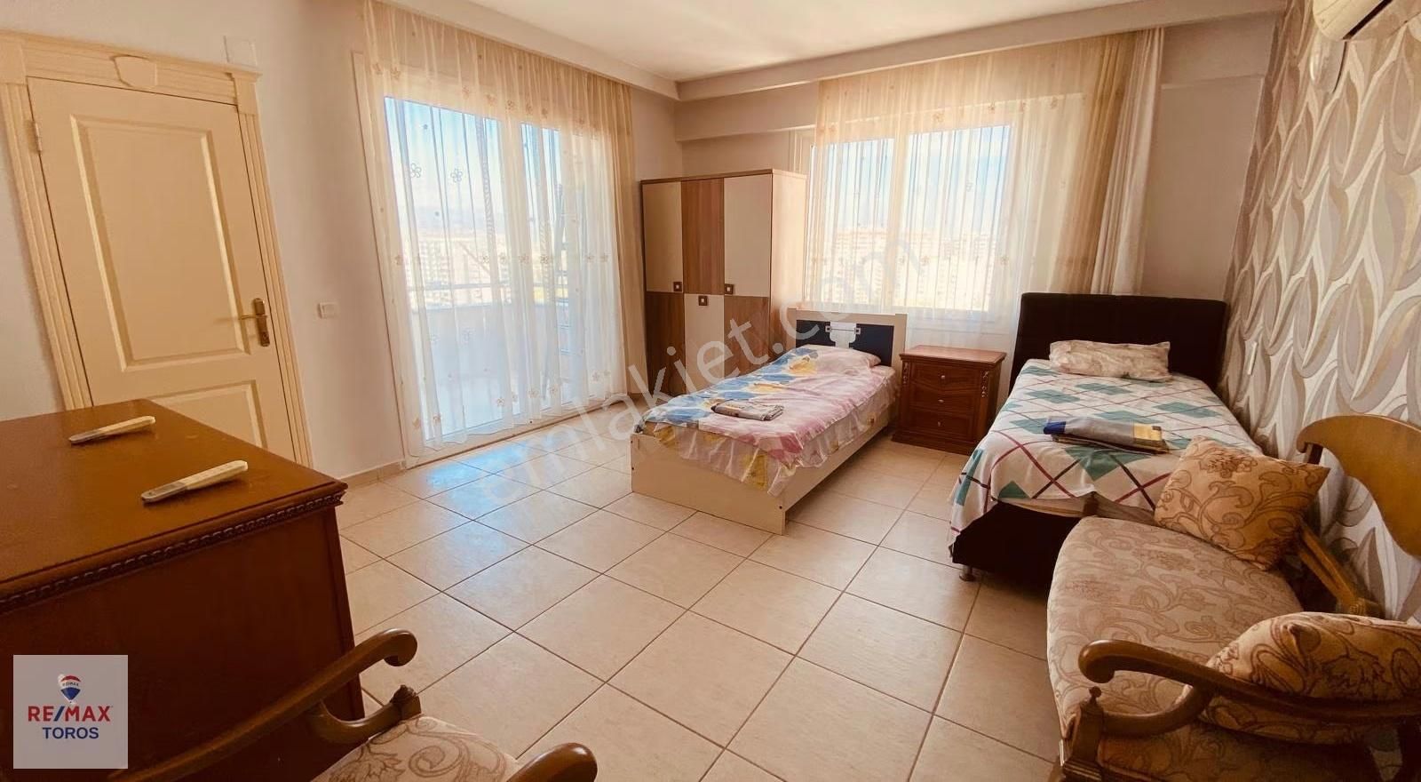 Remax Toros'tan Çeşmeli Liparis 5'te Eşyalı Kiralık 3+1 Daire - Görsel 9