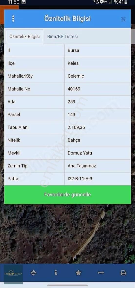 Tarihi Gelemiç Köyü 2.109 M2 Bahçe Tapu Harika Tarla - Görsel 2