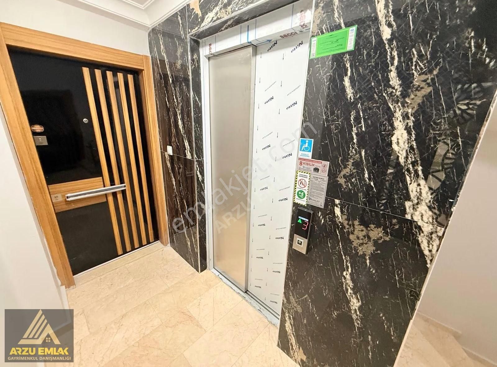 Arzu Emlaktan Gazi Mah Satılık Sıfır Yüksekgiriş Daire Asansörlü