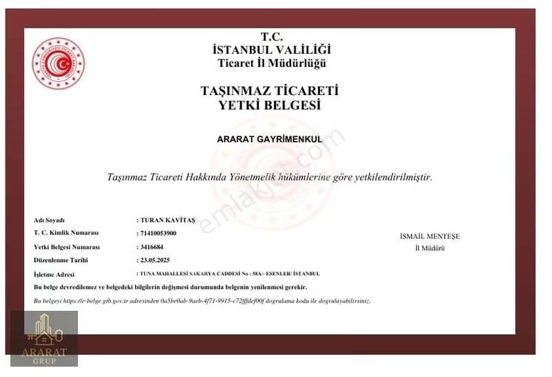 Ararat'tan Dervişali Mahallesi De Müstakil Ev Kiralık 1+1 Temiz - Görsel 10