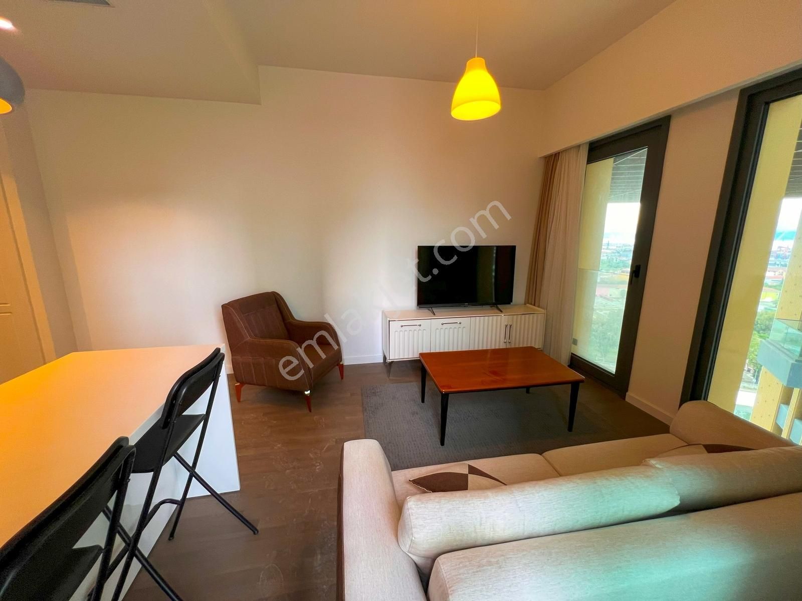 Folkart Vega'da Kısmi Deniz Manzaralı Eşyalı Balkonlu Rezidance - Görsel 26