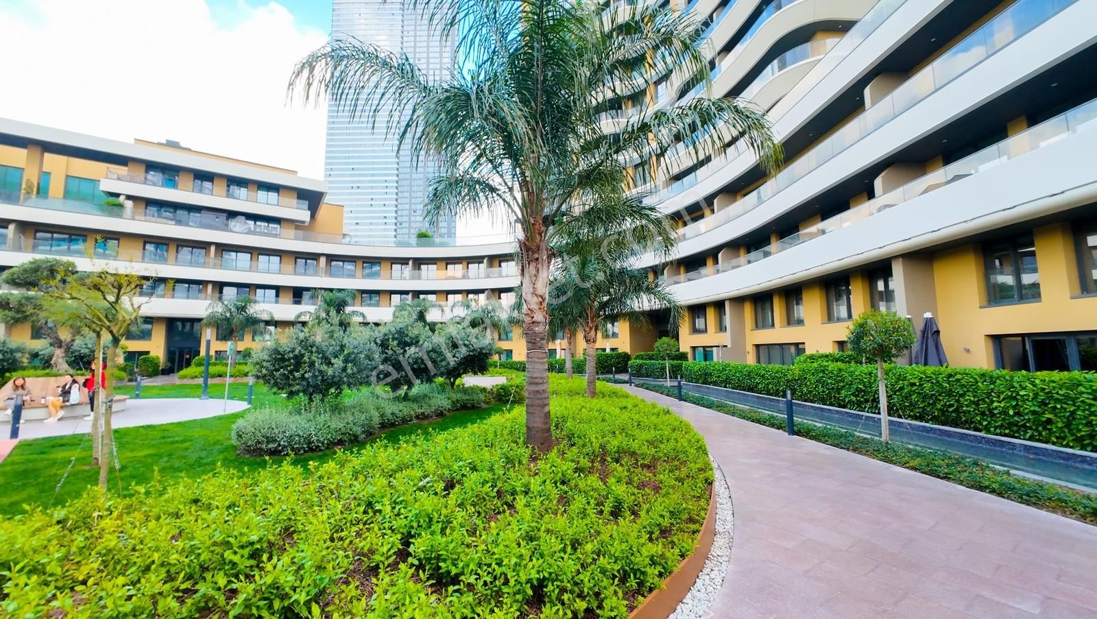 Folkart Vega'da Kısmi Deniz Manzaralı Eşyalı Balkonlu Rezidance - Görsel 18