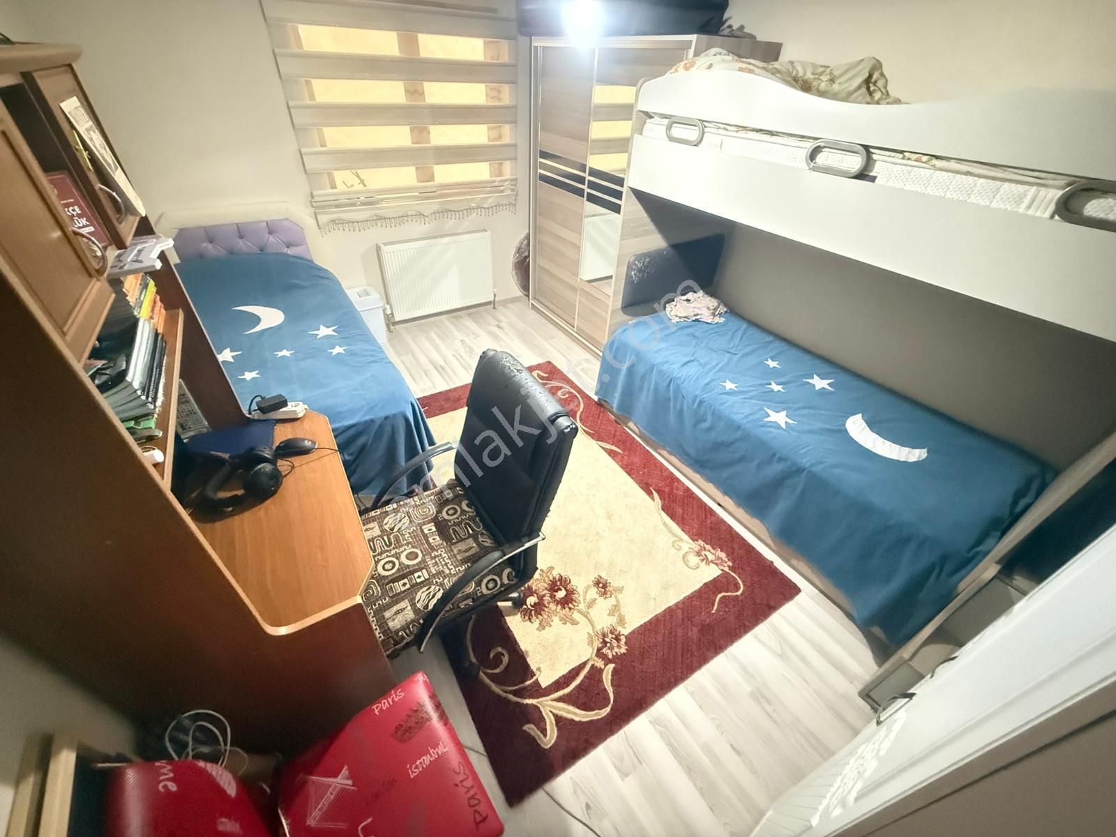 Pursaklar Mehmet Zengin Emlak'tan Otoparklı Çift Banyolu 1.kat 3+1 Lüks Sitede Daire - Görsel 18