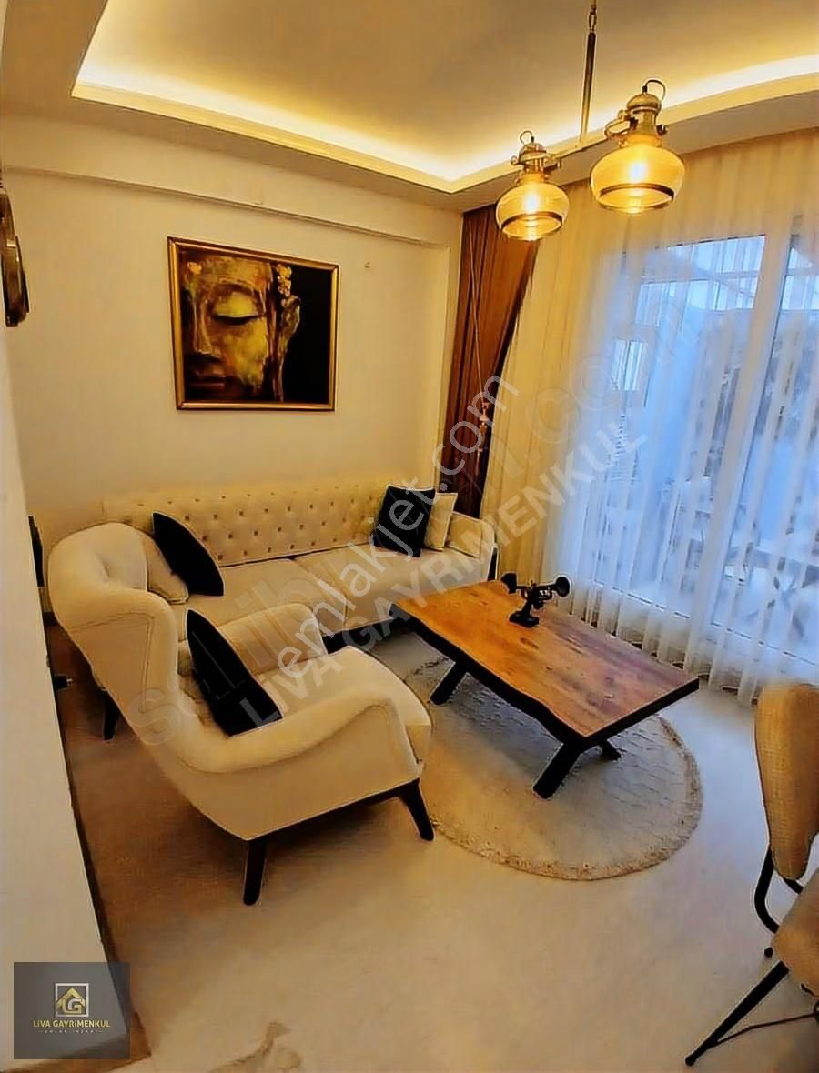 Adatepede Doğalgazlı Kış Bahçeli Eşyalı Kiralık 1+1 Daire