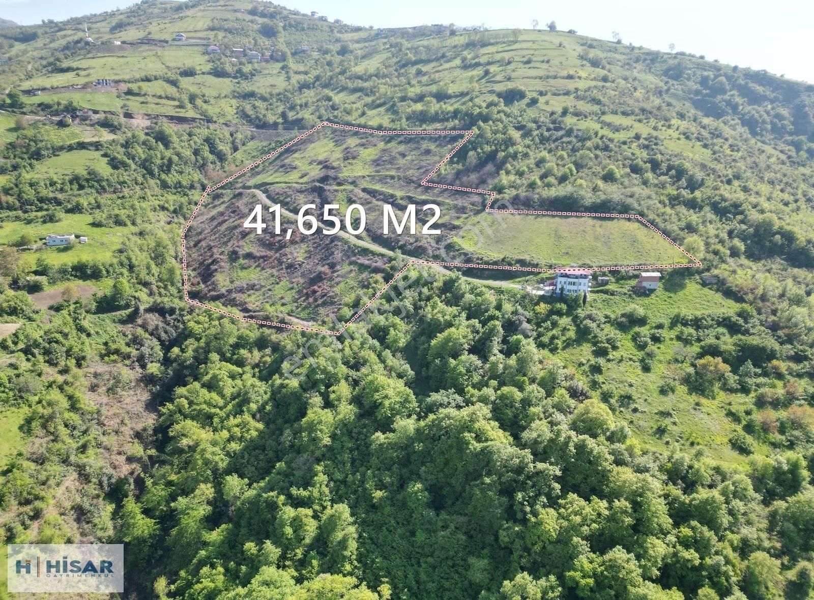 Samsun Canikte Geleceğe Yatırım 41 Dönümlük Villa Projesi Alanı