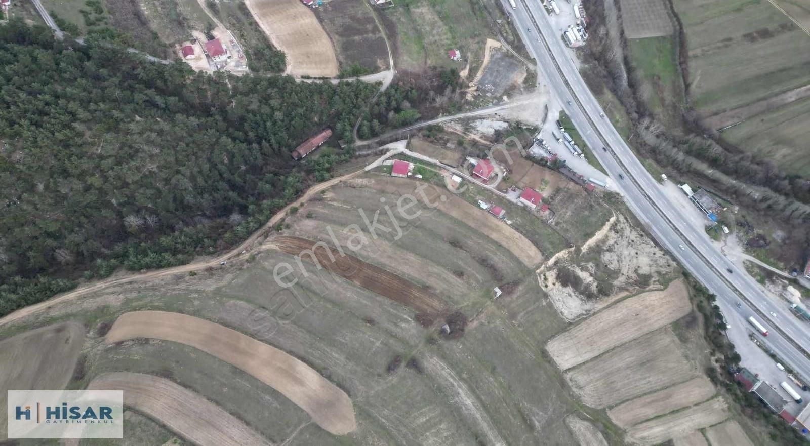 Hisar'dan Atakum Sarıışıkta Anayola Yakın Deniz Manzaralı Tarla - Görsel 3