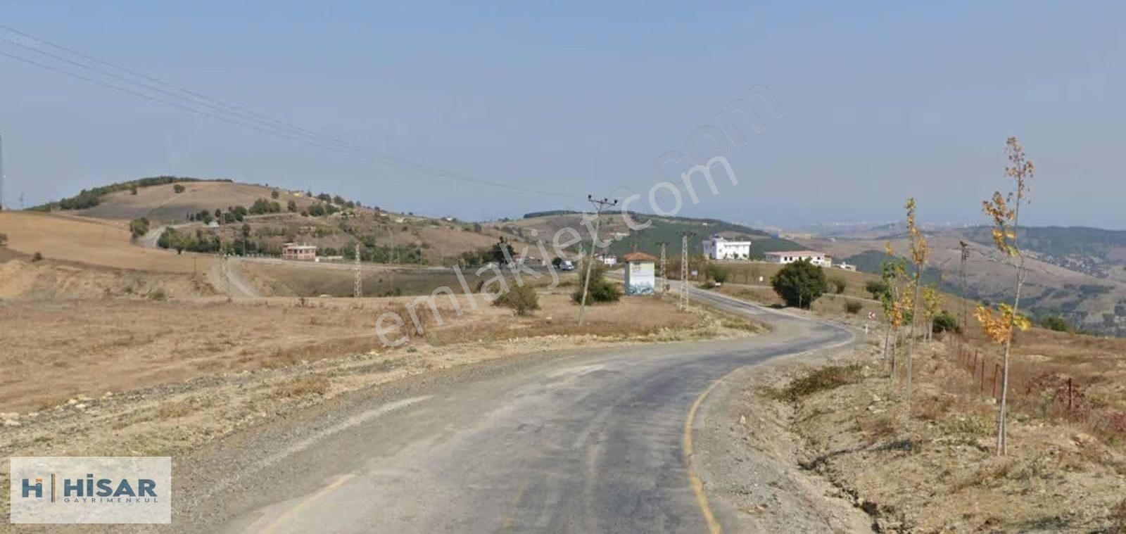 Hisar Dan Ata Yoluna Cephe Deniz Manzaralı Tarla 14,054 M2