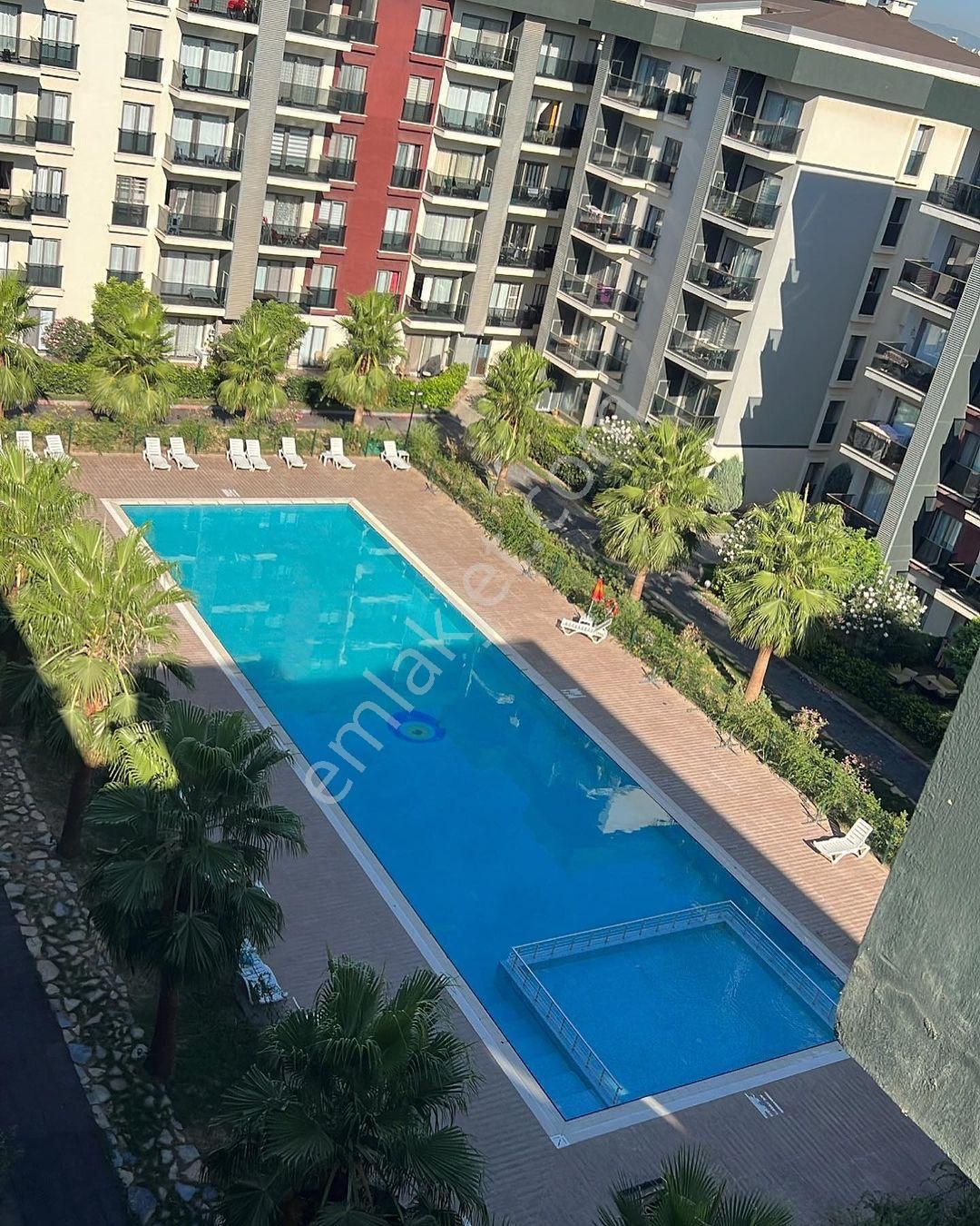 Torbalı Yedieylül Mah Havuzlu Site Kiralık Full Eşyalı 1+1 Daire - Görsel 4