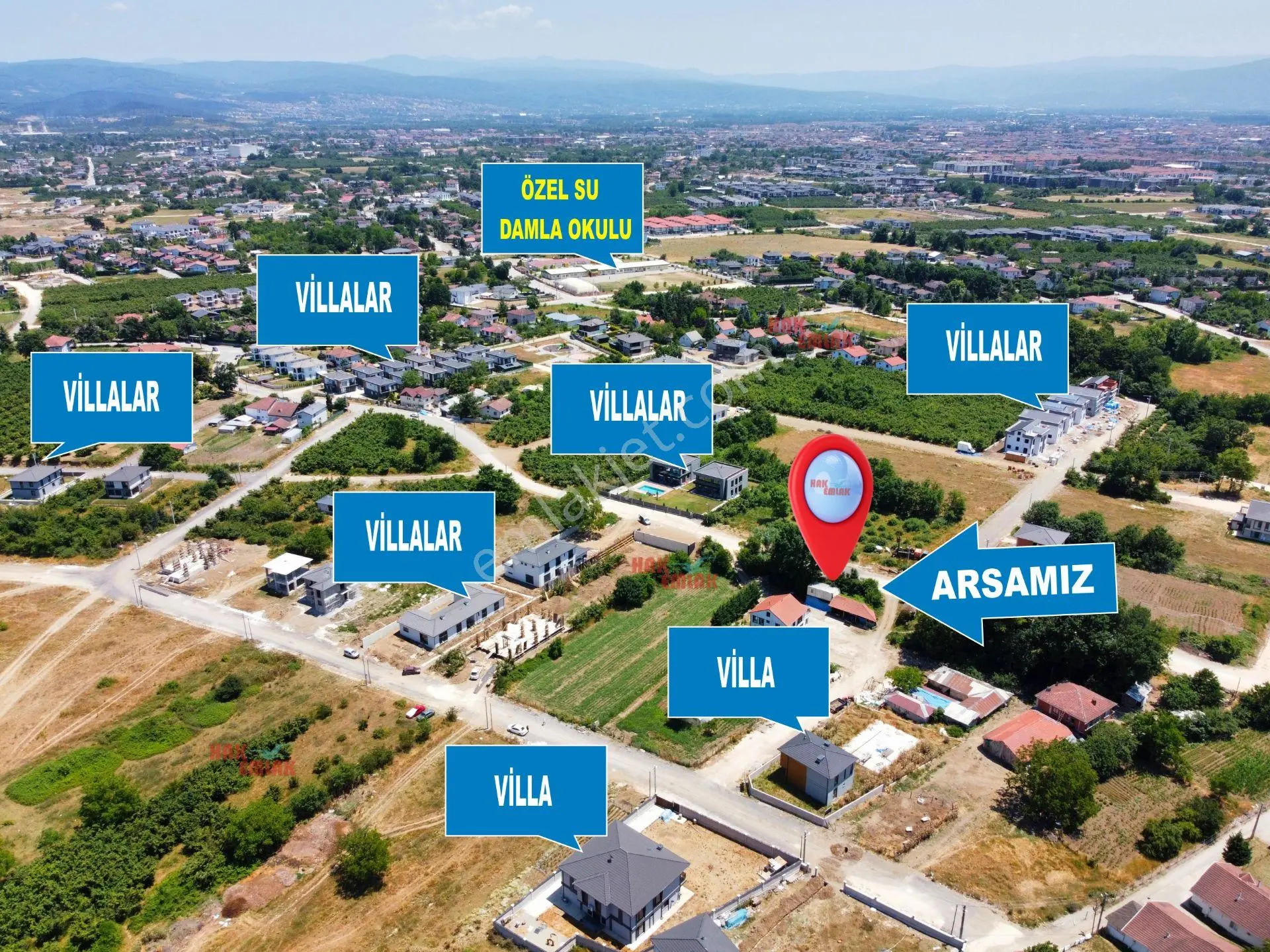 Hak Emlak'tan Sarayyeri Mahallesinde Satılık 619 M² Fırsat Arsa - Görsel 4