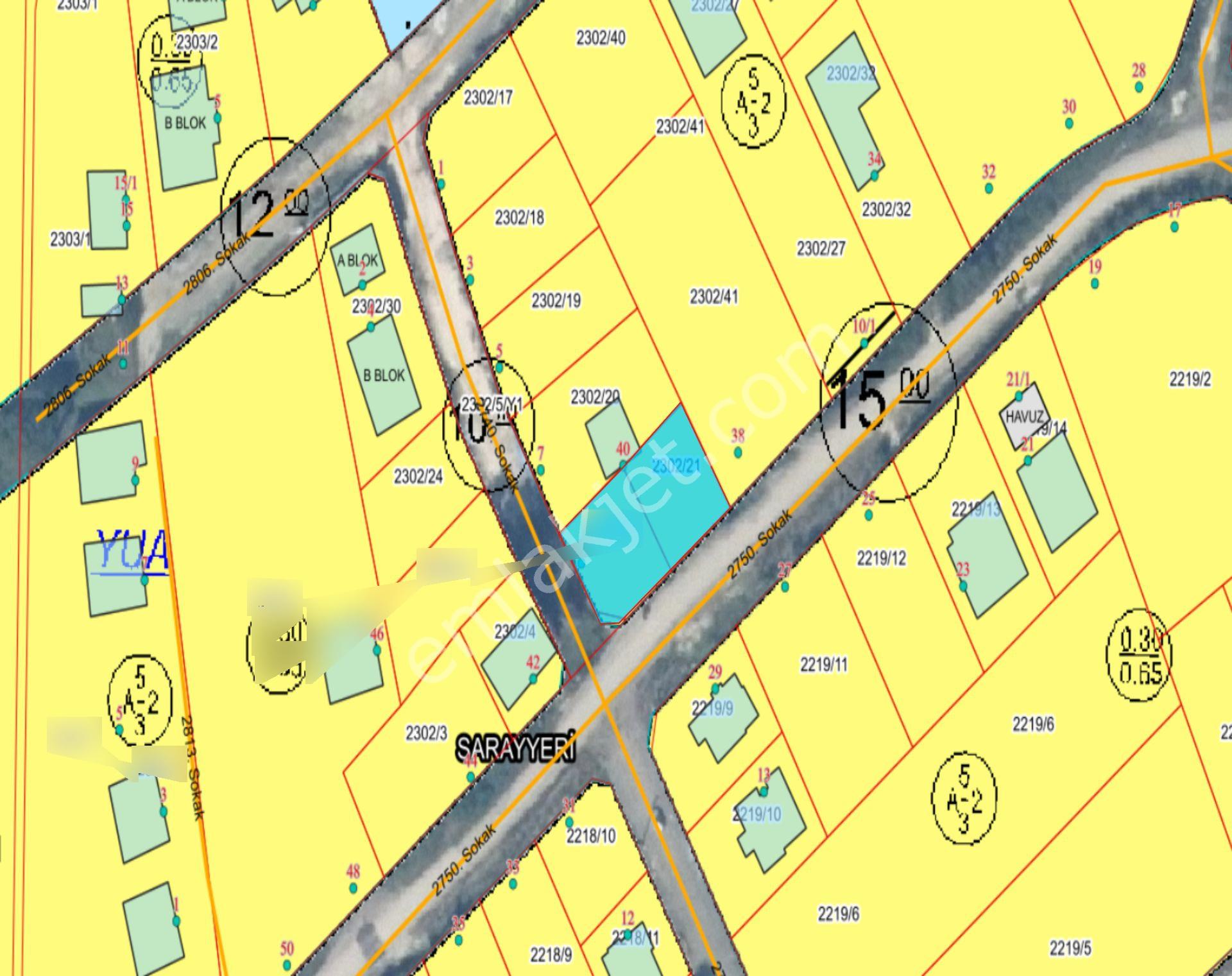 Hak Emlak'tan Sarayyeri Mahallesinde Satılık 619 M² Fırsat Arsa - Görsel 3