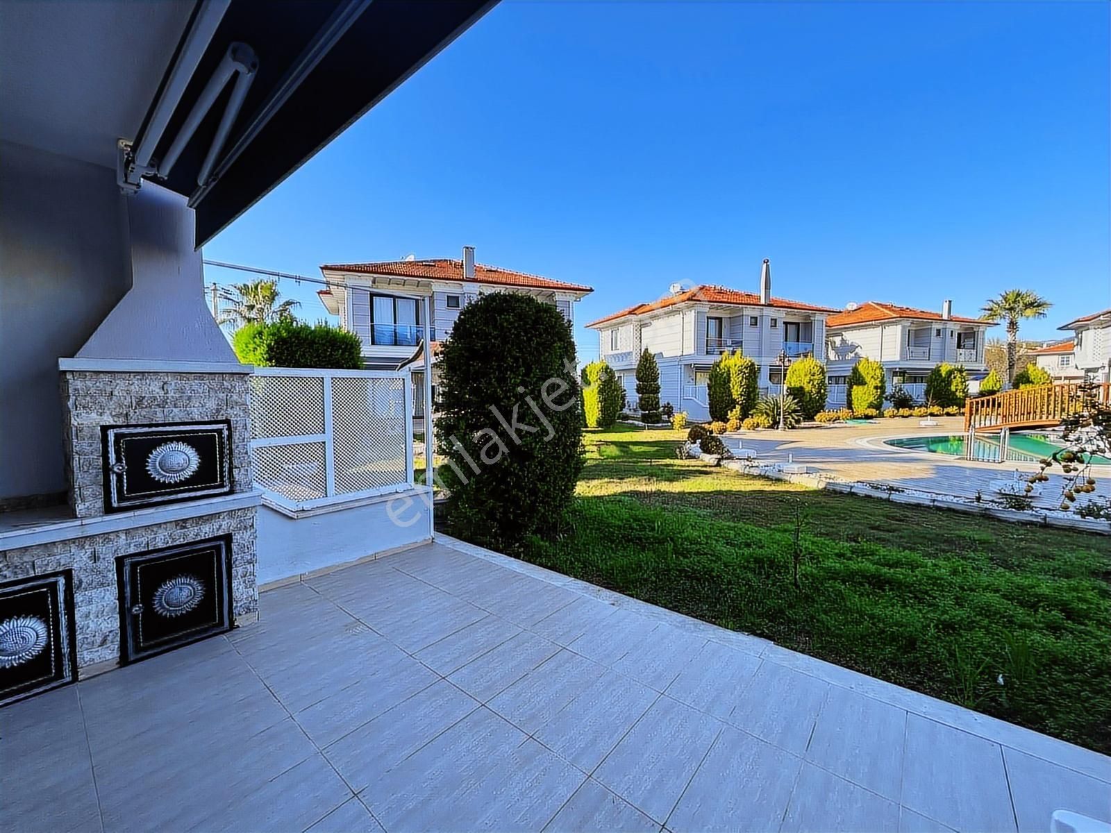 Dalaman'da Havuzlu Site İçinde 2+1 Eşyalı İkiz Villa - Görsel 19