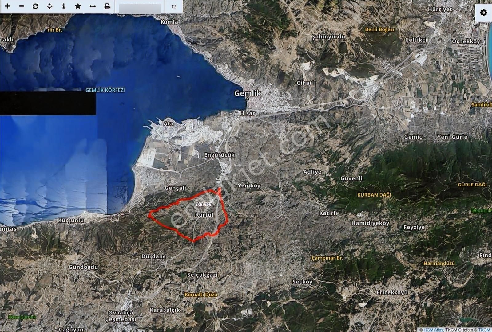 Gemlik Kurtul Da Yatırımlık Arazi - Görsel 7