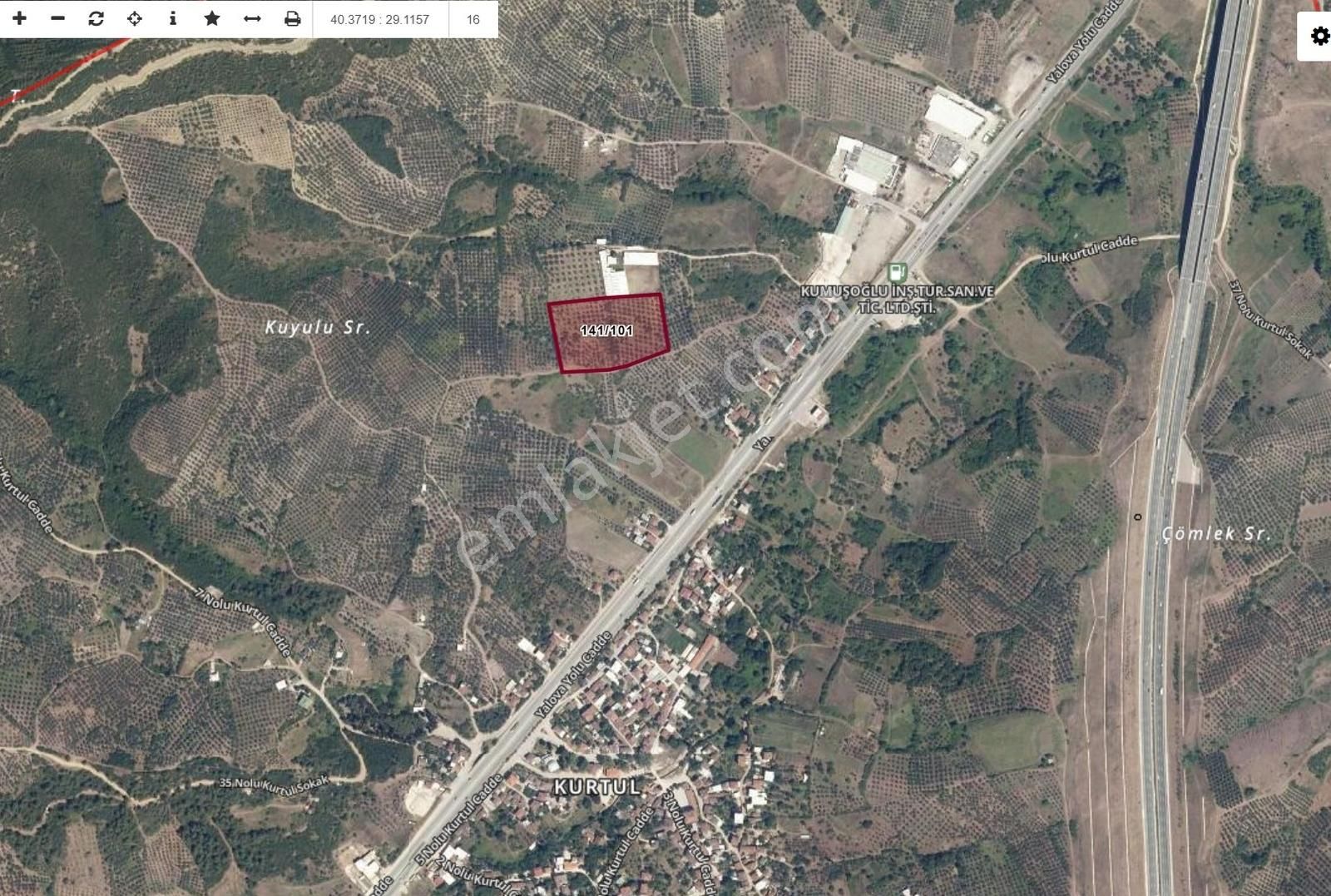 Gemlik Kurtul Da Yatırımlık Arazi - Görsel 6