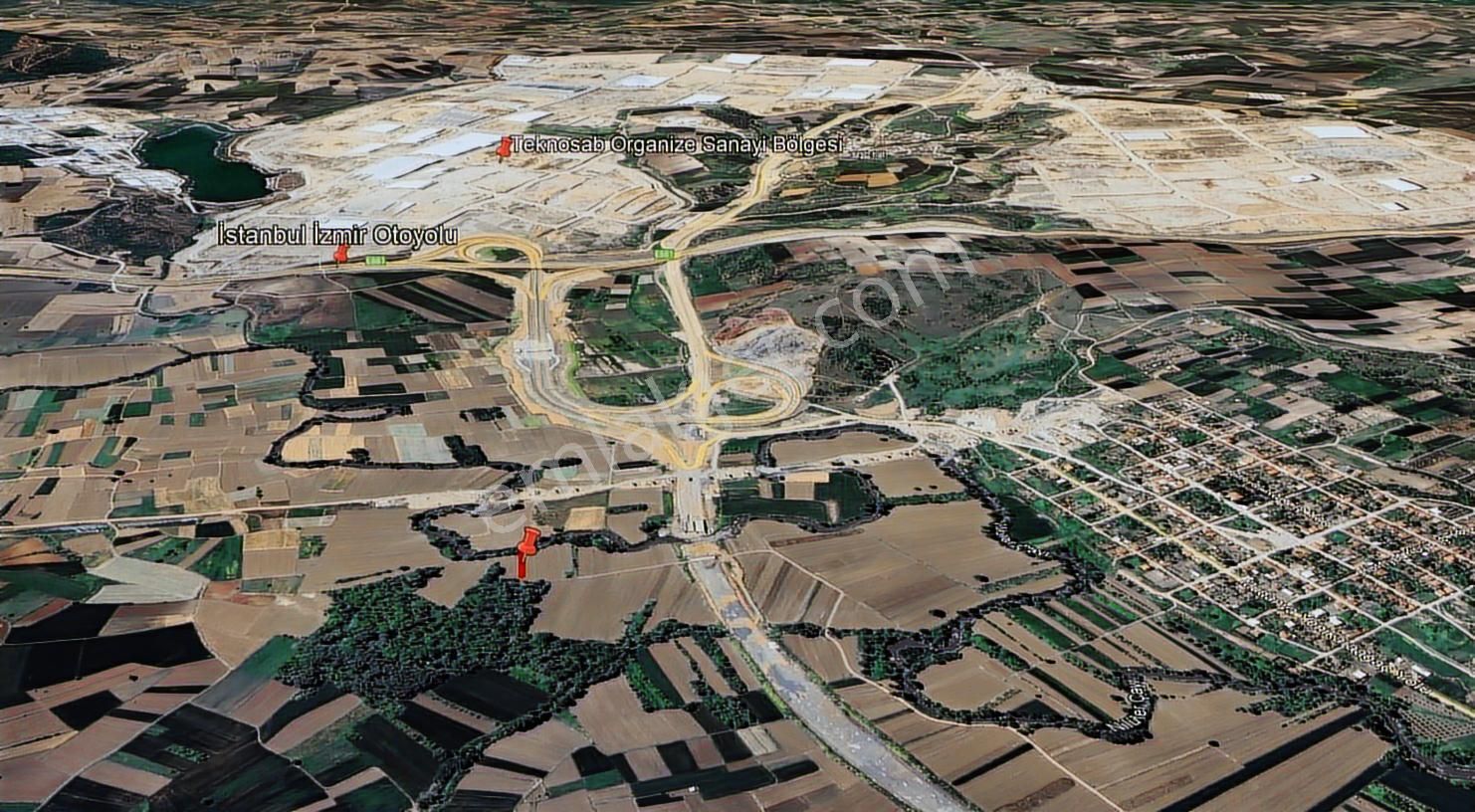 Çayönü Köyünde Teknosab Osb Yakınında Satılık Müstakil Tarla - Görsel 6