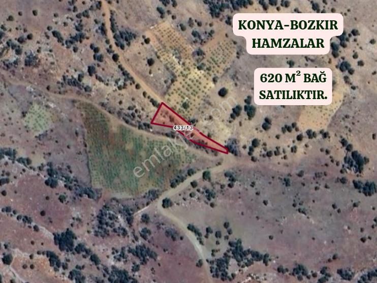 Konya Bozkır Hamzalar Köyünde 620 M² Bağ Satılıktır - Görsel 2