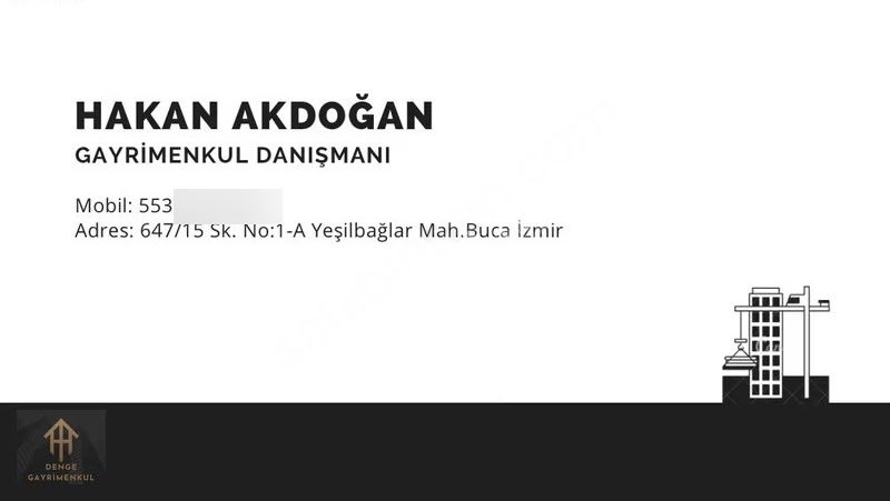 Denge'den Buca Mkemal Mahde Sıfır D'gazlı 3+1 Lüks Daire'ler - Görsel 2