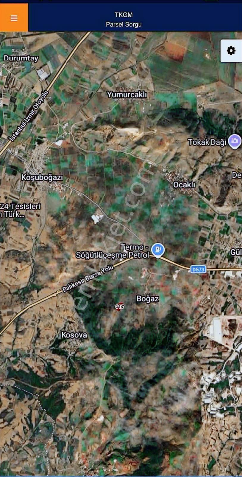 Bursa Mustafakemalpaşa'da Satılık Fırsat Tarla - Görsel 3