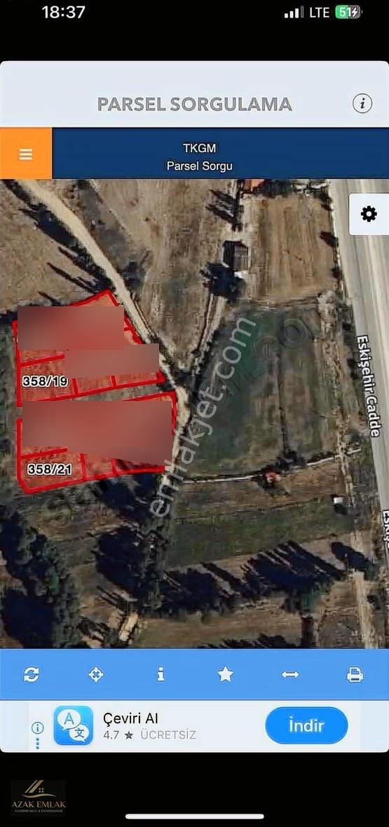 Eskişehir Yolunda Kayıhan Bölgesinde Arsalar