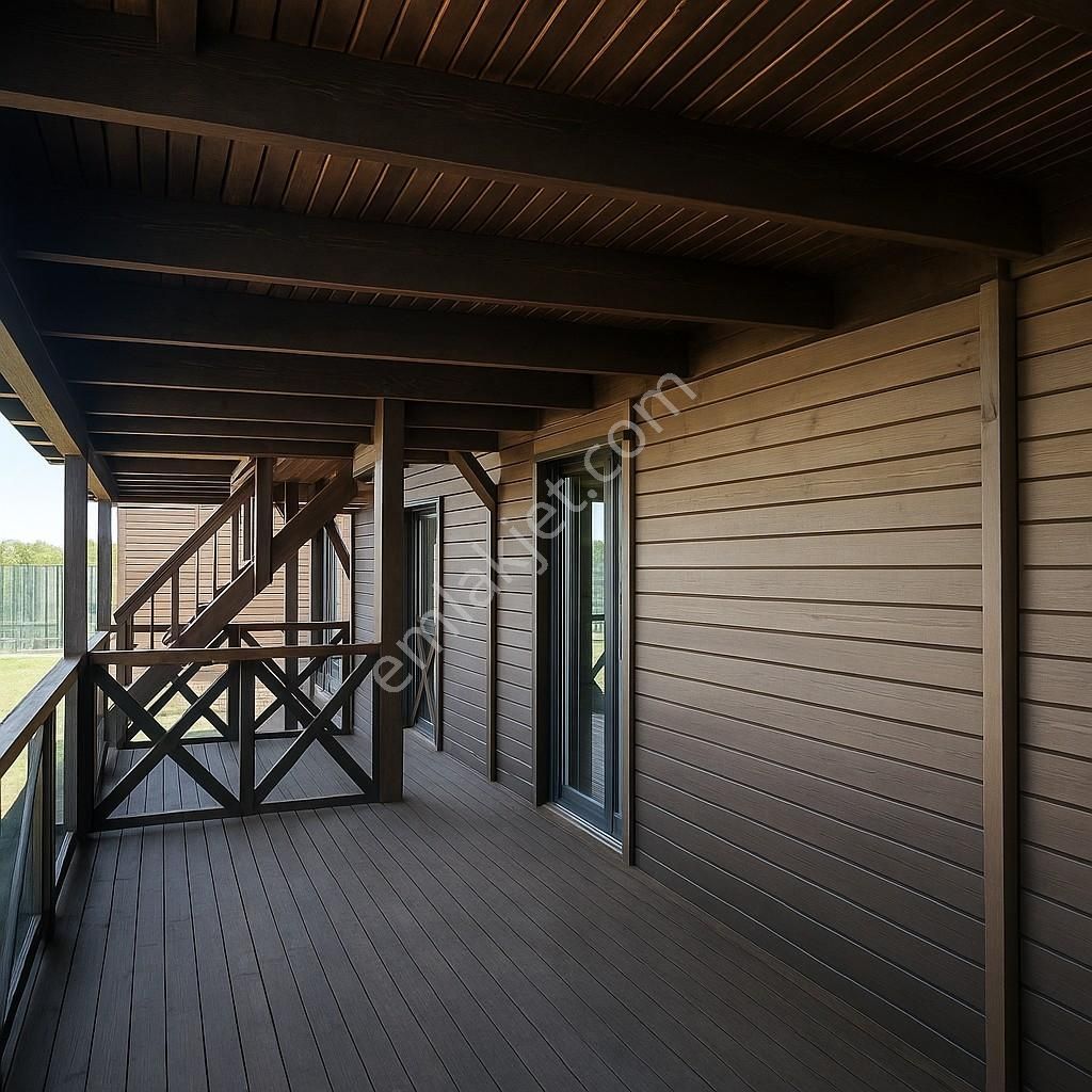 Karaburun'da Deniz Manzaralı, Bahçeli, 2 Katlı Müstakil Ev! - Görsel 5