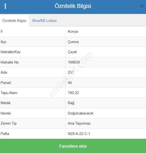 Konya Çumra Çiçek Köyünde 790 M² Bağ Satılıktır - Görsel 7