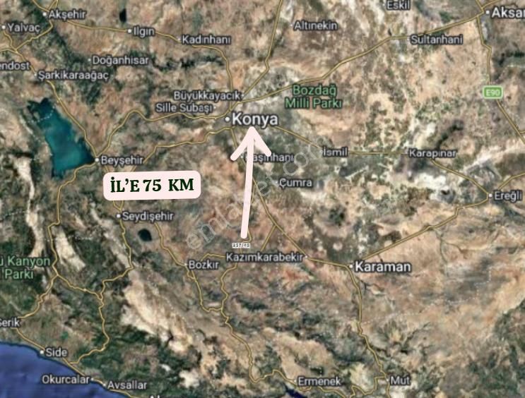 Konya Çumra Çiçek Köyünde 790 M² Bağ Satılıktır - Görsel 6