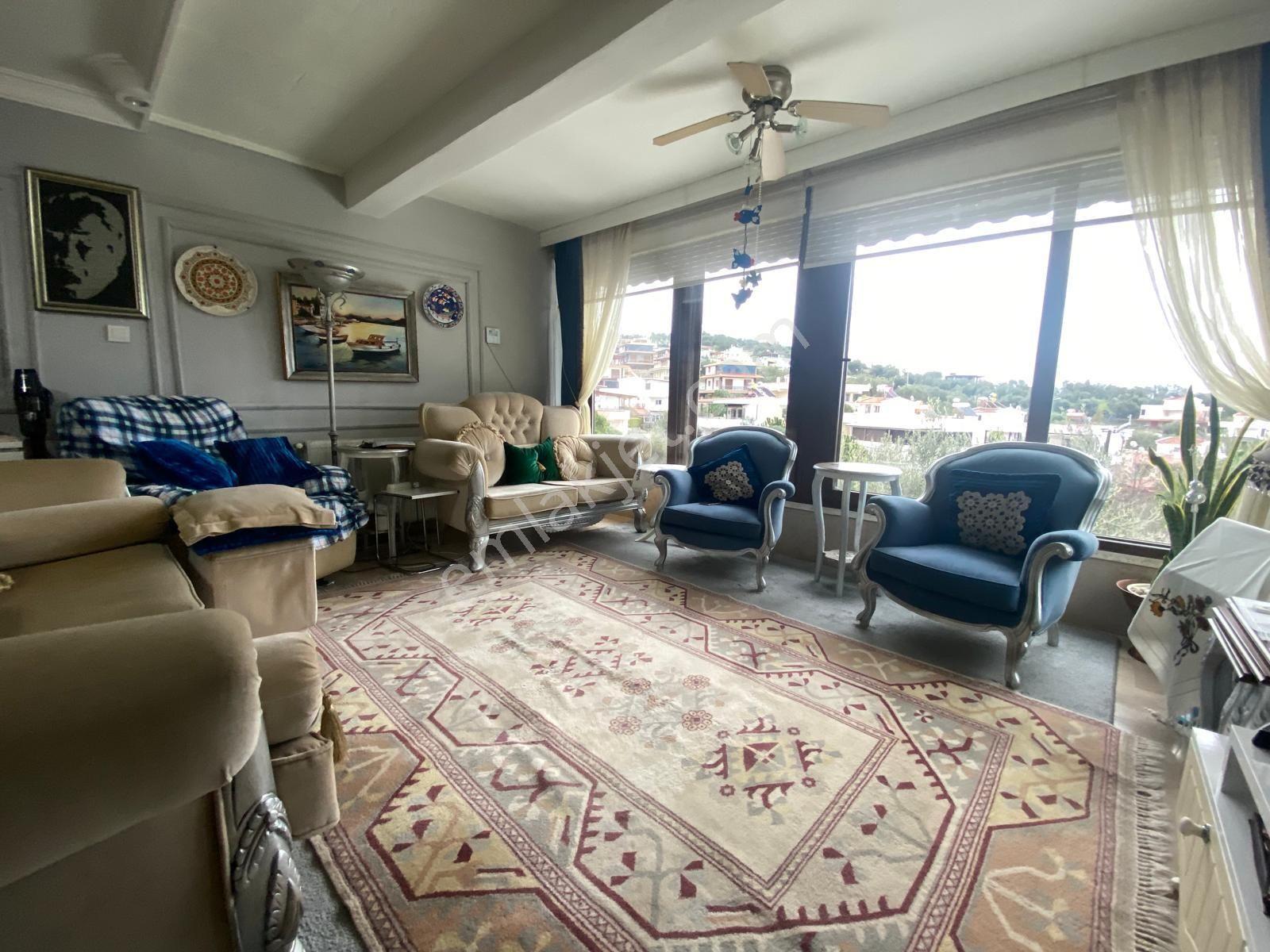 Küçükkuyu Mıhlıda Deniz Manzaralı 5+1 Villa - Görsel 14