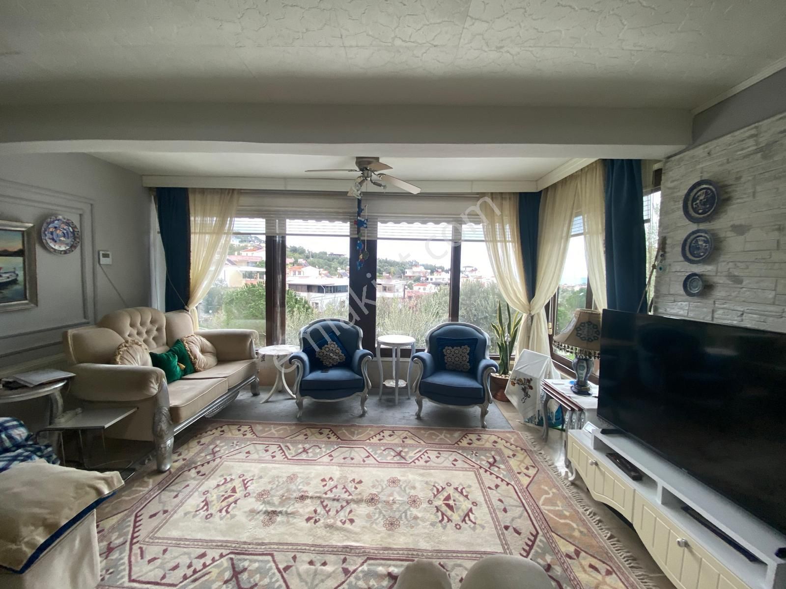 Küçükkuyu Mıhlıda Deniz Manzaralı 5+1 Villa - Görsel 13