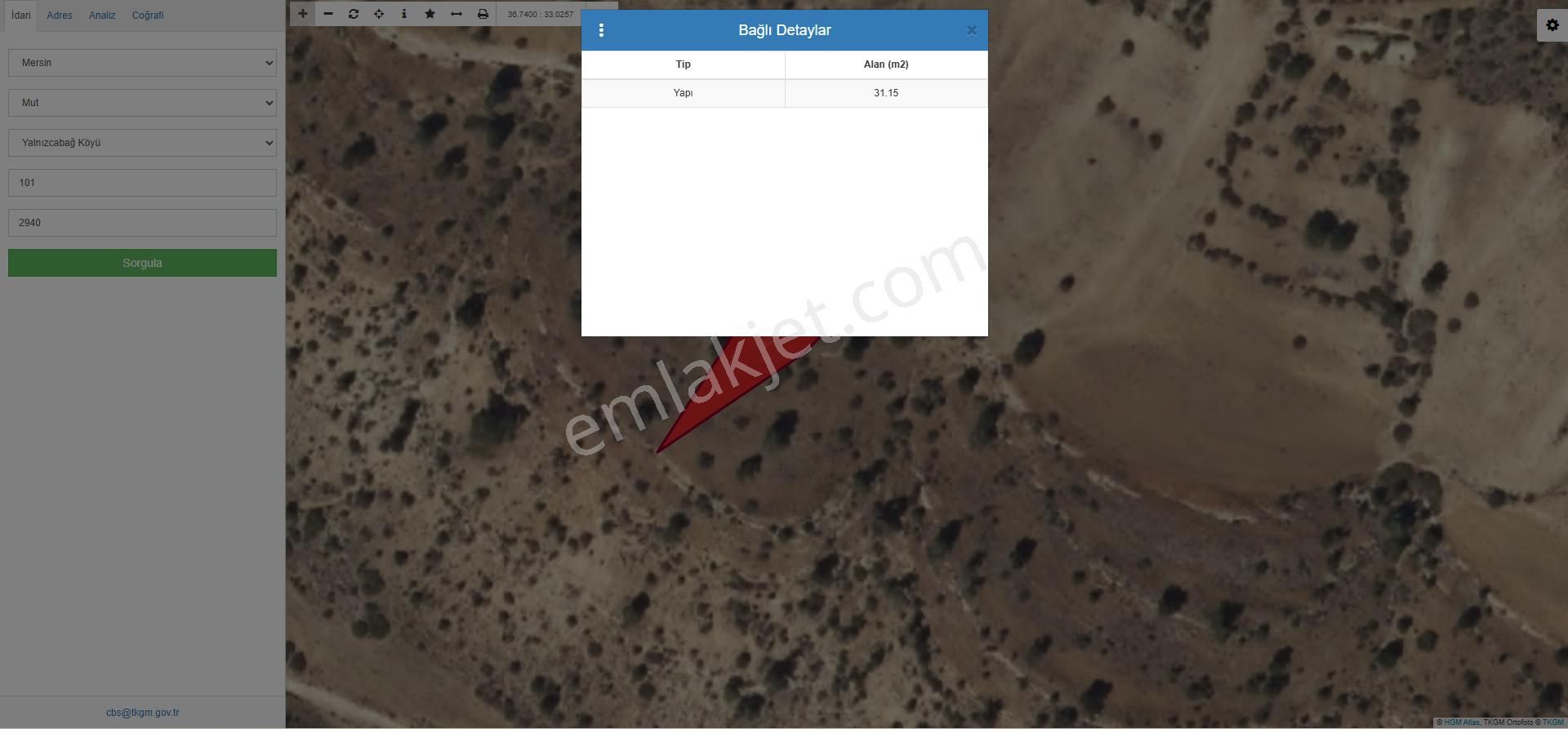 Mersin Mut Müstakil Ev Tapu Sahibi Perta Emlak Ümit Tahmaz - Görsel 7