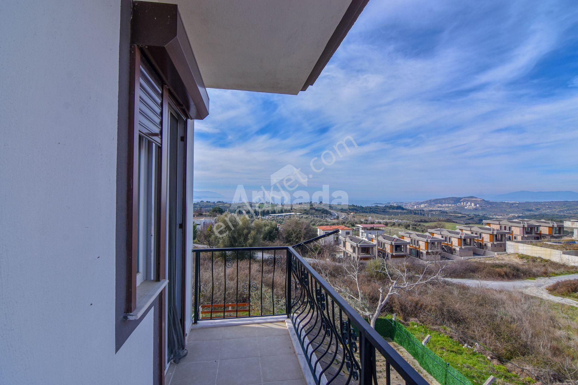 Kuşadası Yaylaköyde Deniz Manzaralı 7+3 Tek Müstakil Villa - Görsel 14