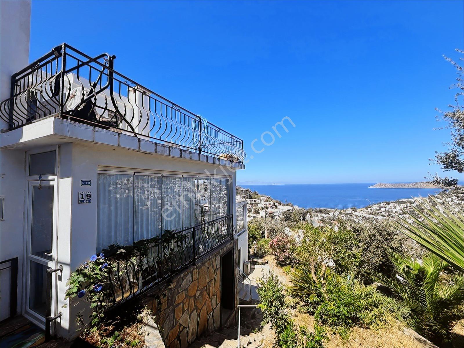 Bodrum Gümüşlük Gümsan-2 Sitesinde Manzaralı 3+1 Dubleks - Görsel 12