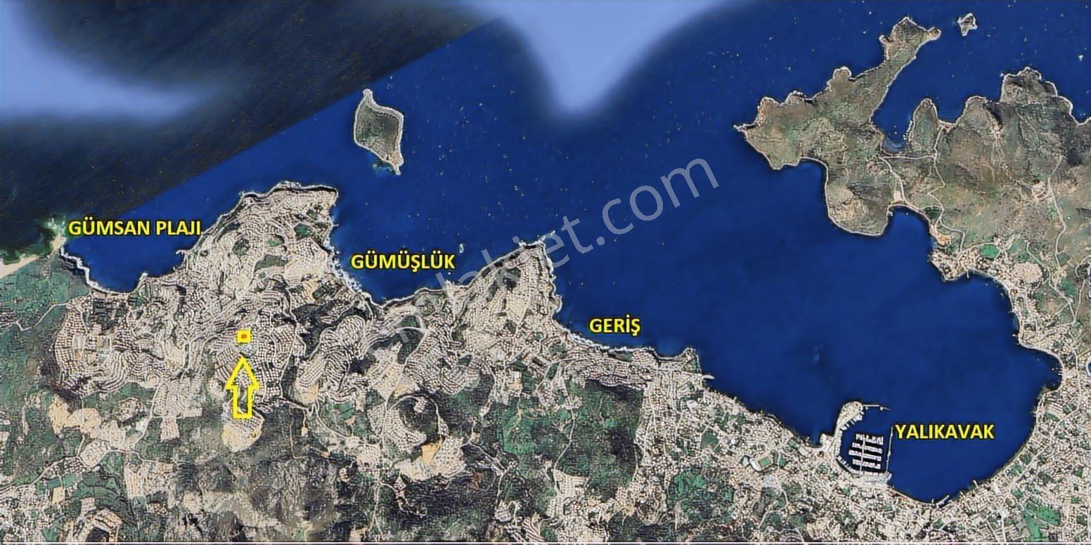 Bodrum Gümüşlük Gümsan-2 Sitesinde Manzaralı 3+1 Dubleks - Görsel 30