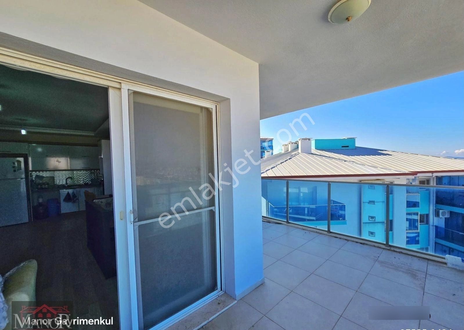 Kuşadası Değirmendere'de Deniz Manzaralı, Eşyalı 2+1 Daire - Görsel 29