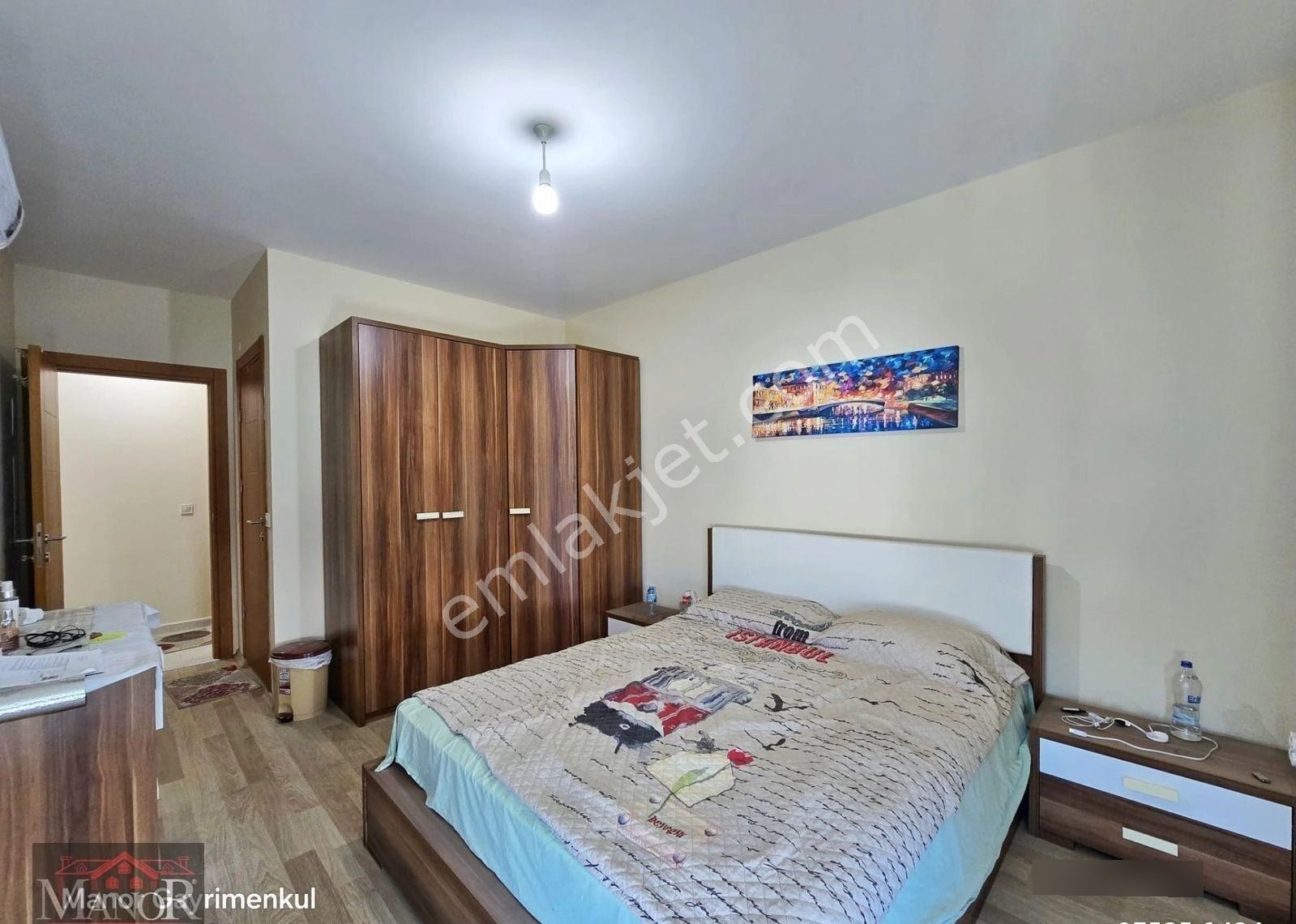 Kuşadası Değirmendere'de Deniz Manzaralı, Eşyalı 2+1 Daire - Görsel 13