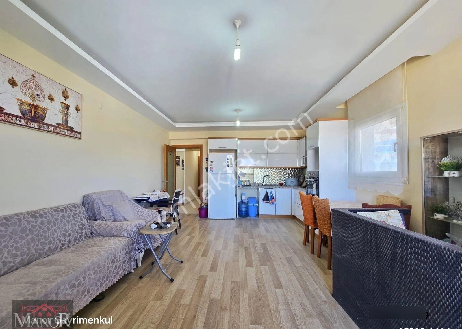 Kuşadası Değirmendere'de Deniz Manzaralı, Eşyalı 2+1 Daire - Görsel 21