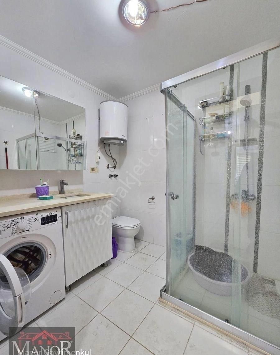 Kuşadası Değirmendere'de Deniz Manzaralı, Eşyalı 2+1 Daire - Görsel 16