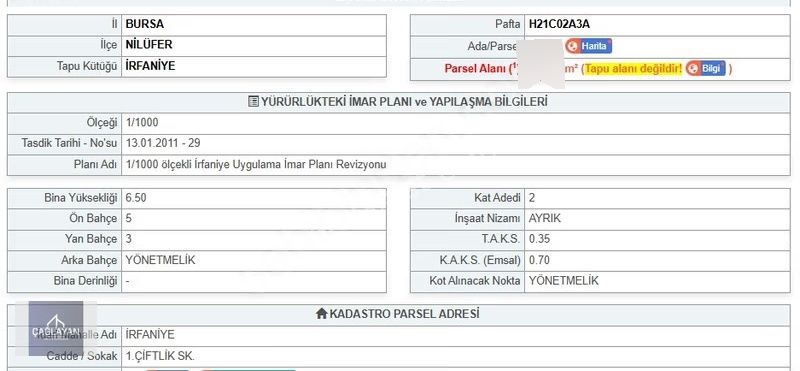 İrfaniye'de Satılık 715 M'2 Yatırıma Uygun İmarlı Arsa - Görsel 6