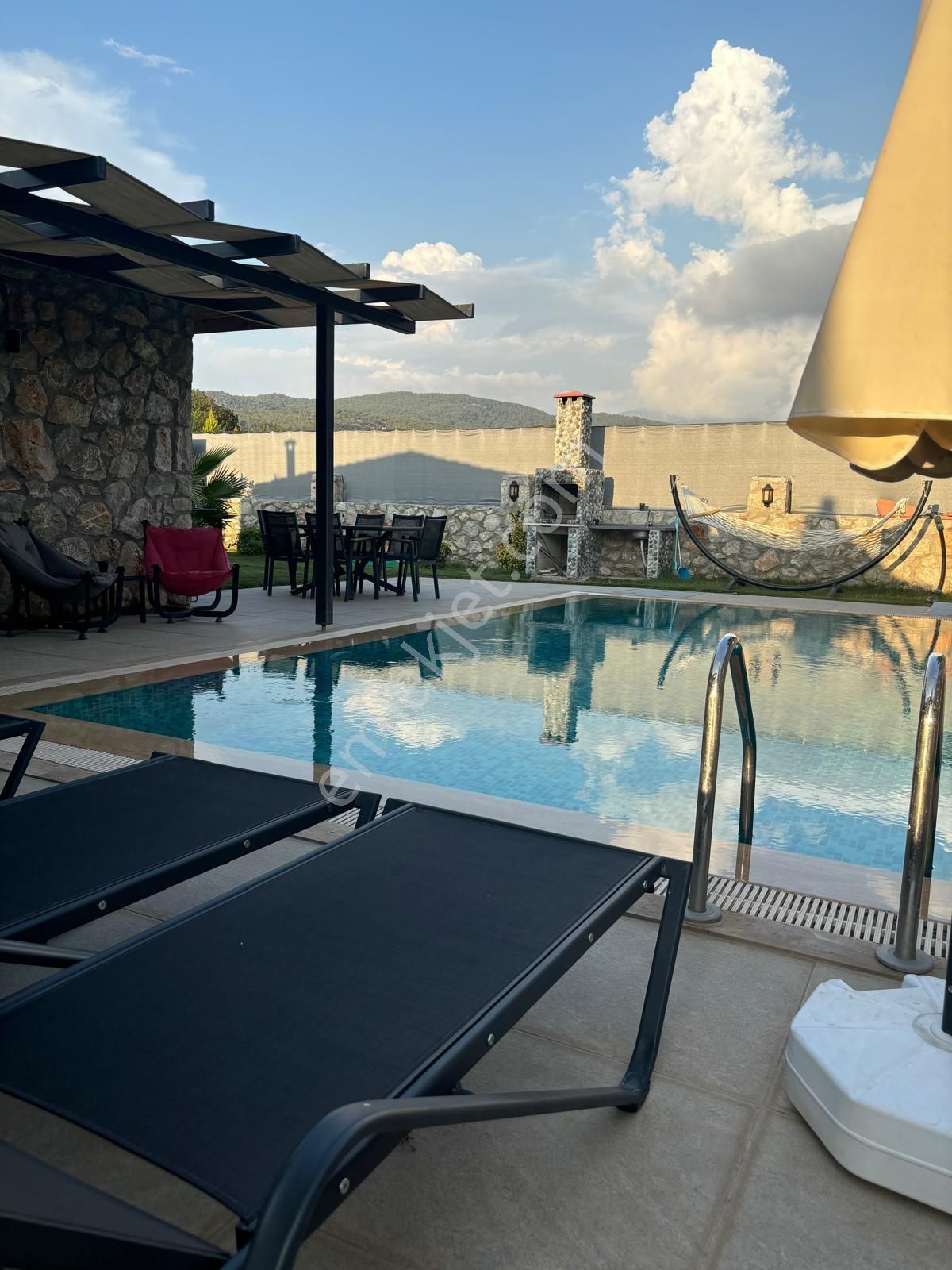 Goldhouse Dan Kiralık Uzun Dönem 2+1 Müstakil Havuzlu Villa - Görsel 22