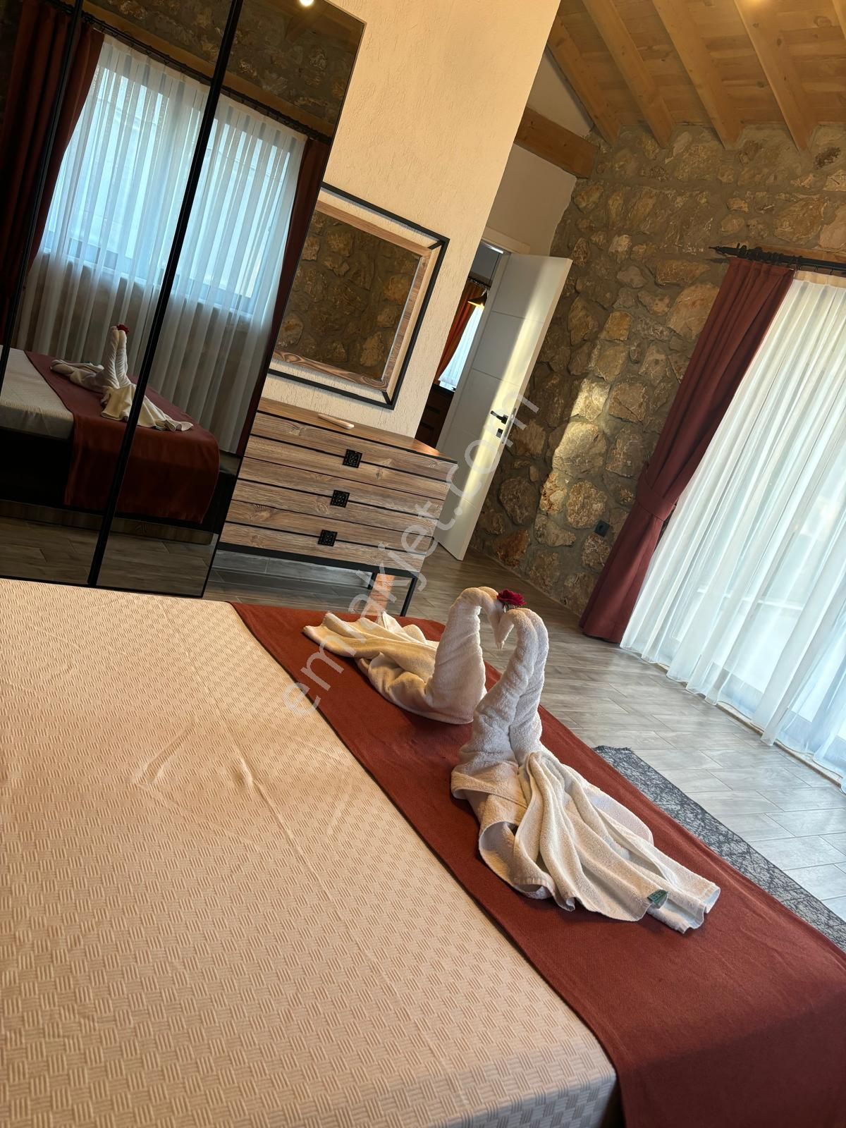 Goldhouse Dan Kiralık Uzun Dönem 2+1 Müstakil Havuzlu Villa - Görsel 12