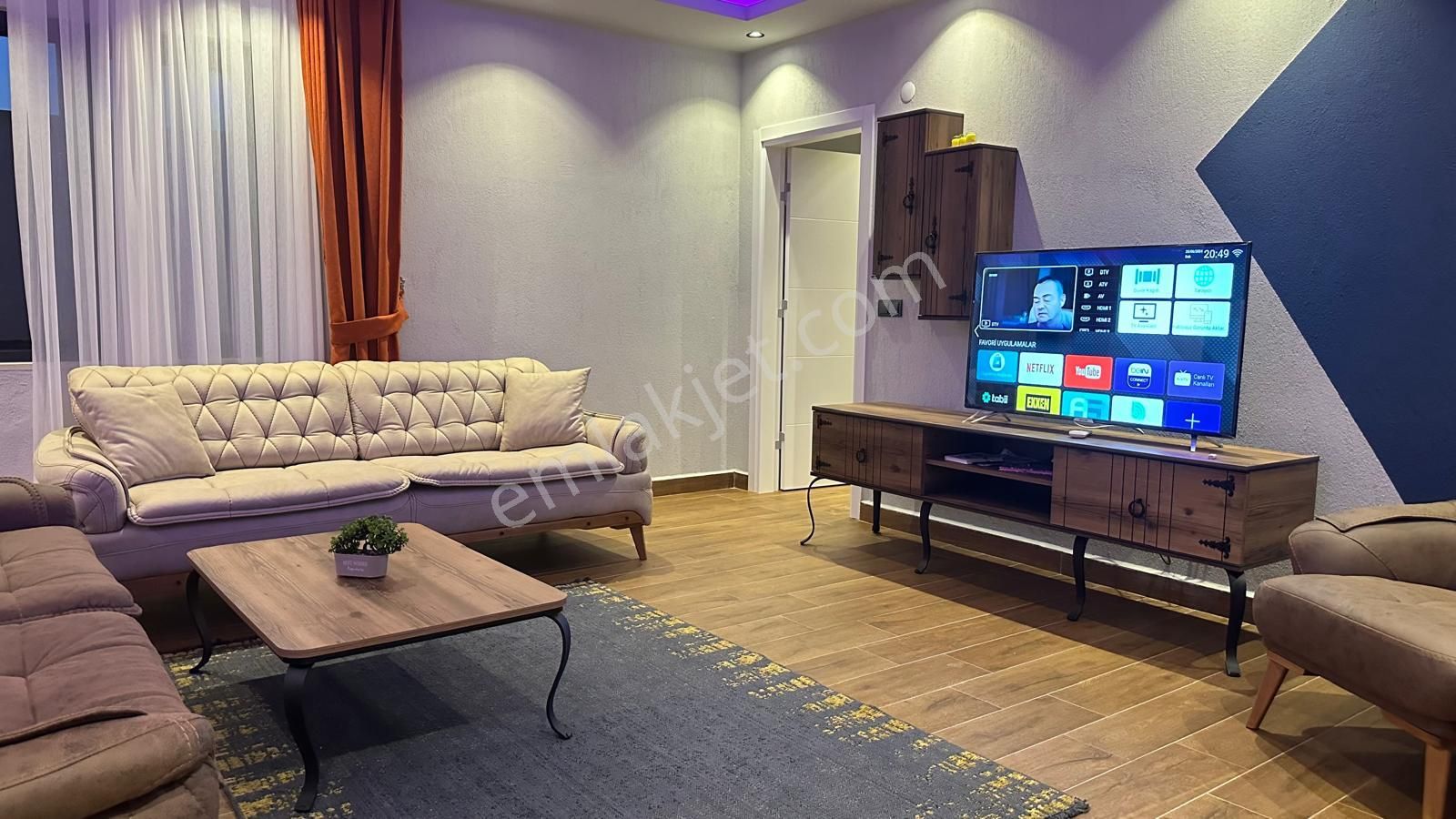 Goldhouse Dan Kiralık Uzun Dönem 2+1 Müstakil Havuzlu Villa - Görsel 4