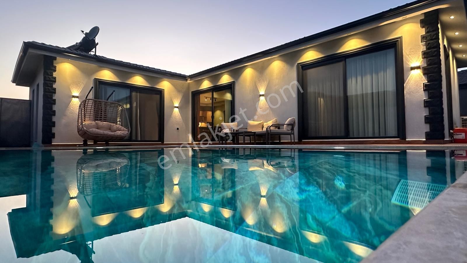 Goldhouse Dan Kiralık Uzun Dönem 2+1 Müstakil Havuzlu Villa