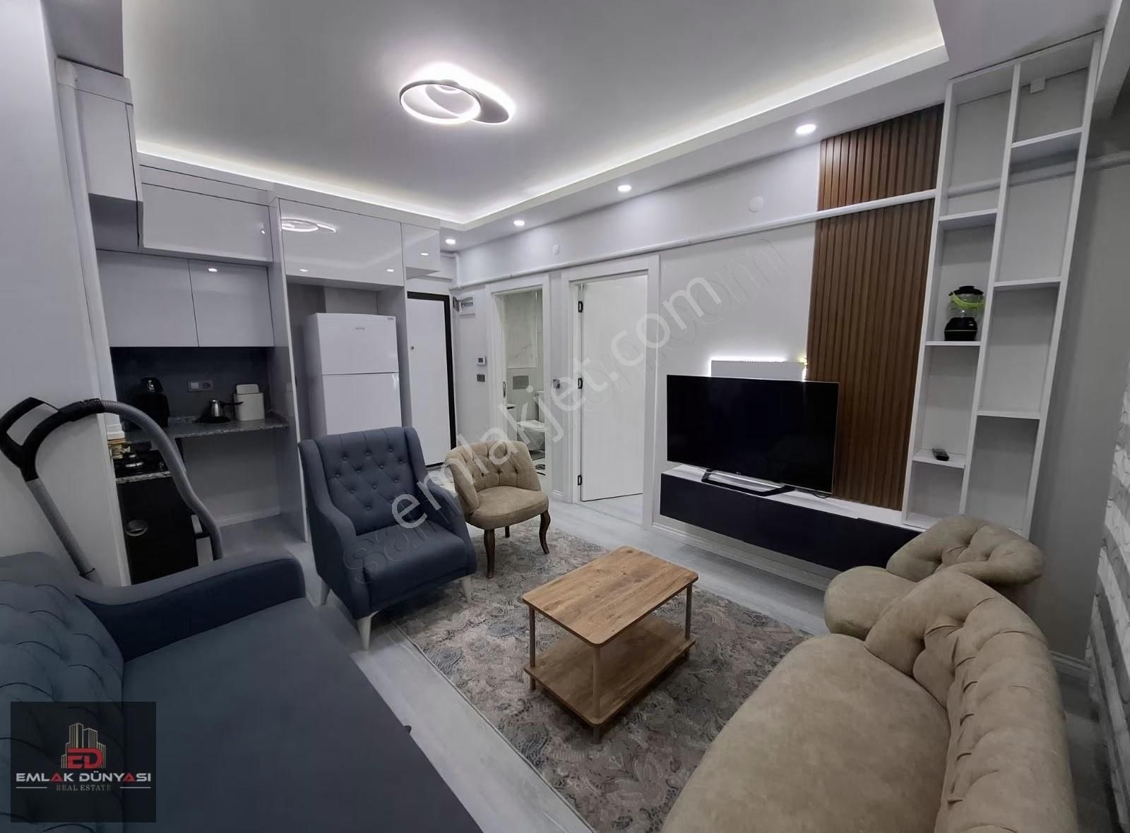 Gençlik Mah.denize Yürüme M.full Eşyalı Yerden Isıtma 1+1 Daire - Görsel 13